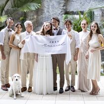 【愛犬と一緒に結婚式♪】水のチャペル×貸切リゾート×絶品試食