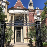 結婚式場の入口