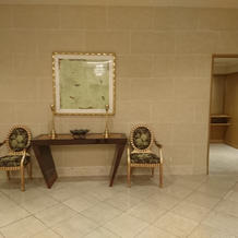 一階にある、上品な休憩所です。