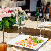 新郎新婦専用プレート