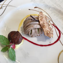 なんと中には、抹茶アイス！