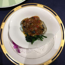 アワビの中華ソースです。