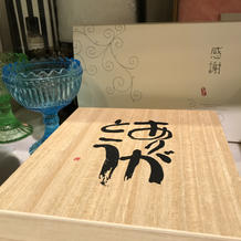 両親への感謝の品