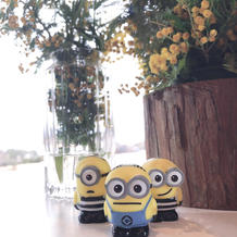 ゲストテーブル装花