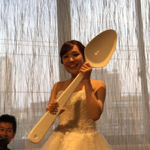 ファーストバイトはビッグスプーン