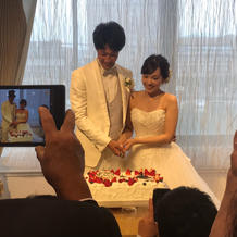 ケーキはアリエル