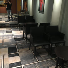 披露宴開始前の待合スペース