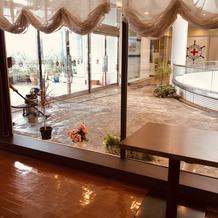 食事会場からの景色