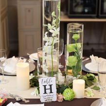 お花はサブマージフラワーに