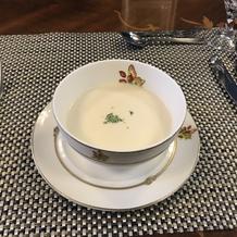 じゃがいもの冷製スープ