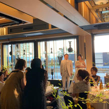 ケーキ入場サプライズ