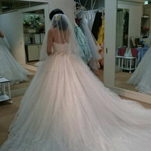 シンデレラのプリンセスラインドレス