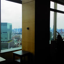 高層階会場のロビー