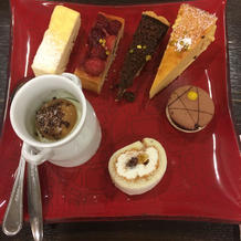 デザートブッフェ