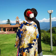 色打掛(前撮り)