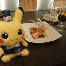 メイン卓にピカチュウ☆