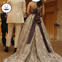 カラードレス(バック)