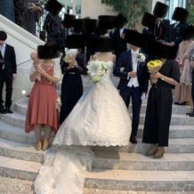 ブーケトス受け取った方と