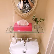 ブライズルームのトイレがものすごい可愛い