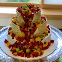 ウェディングケーキです