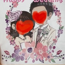 姉がサプライズで描いてくれてた似顔絵