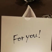 引き出物はカードタイプにしました