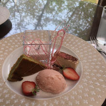 デザートプレート