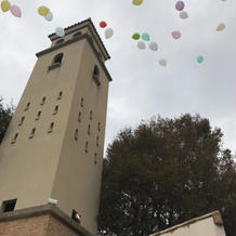 バルーンリリース！（ちょっと曇り）