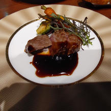 メインのお肉料理