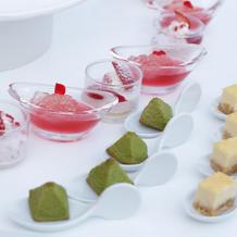 デザートビュッフェ