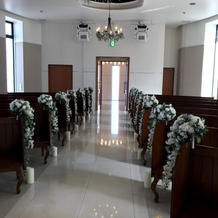 バージンロードムービーができます