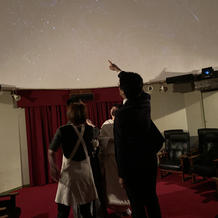 プラネタリウム内