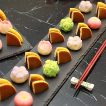 和菓子ビュッフェ