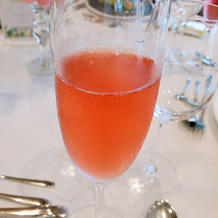 ハイビスカスのシャンパン