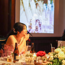 余興ら大スクリーンで流せます