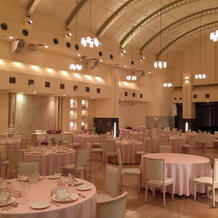 １００名くらい対応の会場