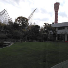 ホテル内日本庭園