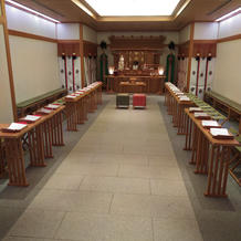神前式の式場