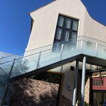 ガーデンの階段