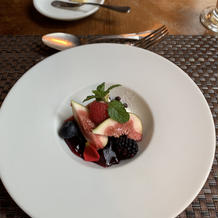 いちじくのデザート