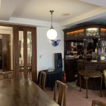 ゲストの控室になる部屋