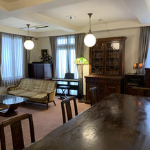 控室になる部屋の入り口付近から