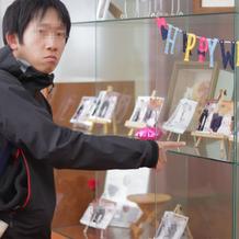 本番後、写真を飾ってもらったよ