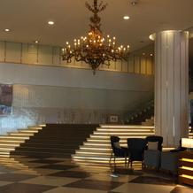 ホテルの入り口