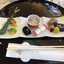 和食コース　前菜