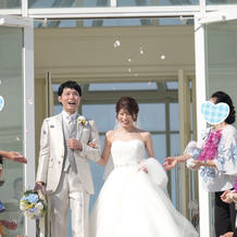 みんなの投稿写真 ラソール ガーデン アリビラ クリスティア教会で結婚式 みんなのウェディング