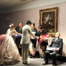 両親への品物贈答