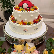 オリジナルのウエディングケーキ