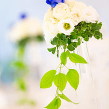 挙式会場お花