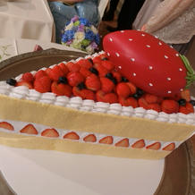 見たことのない大きいいちごがラブリー